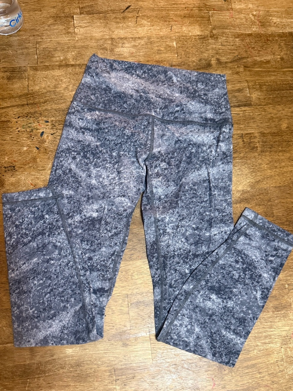 Lululemon Align Pant II 25” Rip Wave Purple Thunder Black Gray Leggings 4